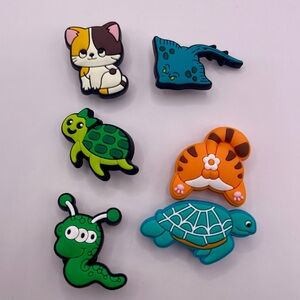 Colorful Animal Shoe Charms